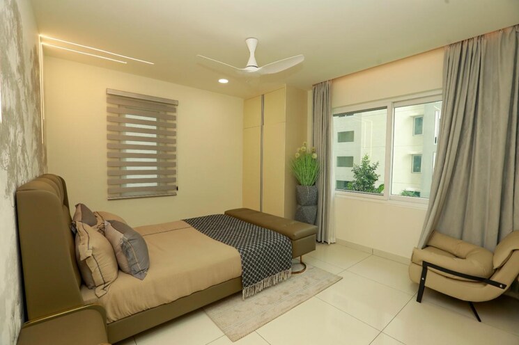 Bedroom, trendset-jayabheri-elevate 4 Bedroom 3420 Sq.Ft. Apartment In Madhapur Hyderabad 8787424