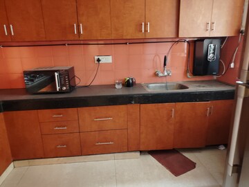 Kitchen in 3.5 BHK Apartment at The Adarsh Apartments, Sector 55 – for Rent
