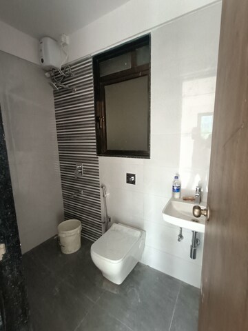 Bathroom in 2 BHK Apartment at Sunteck Avenue 2, Goregaon West – for Rent