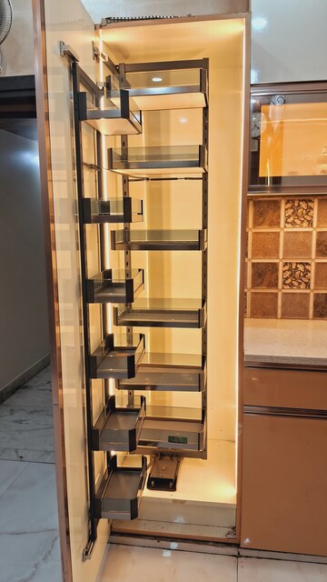 Staircase in 2 BHK Builder Floor at Subhash Nagar – for Rent