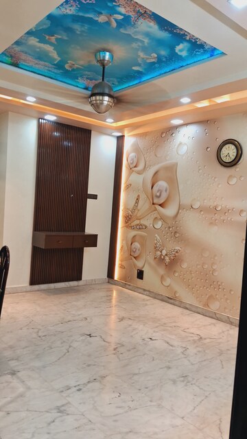 Living Room in 2 BHK Builder Floor at Subhash Nagar – for Rent