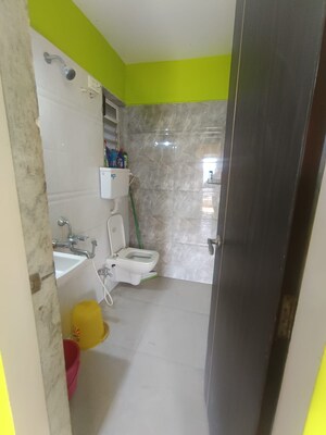 Bathroom in 1 BHK Apartment at Rosa Elite, Bhayandarpada – for Sale