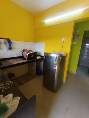 Living Room in 1 BHK Apartment at Rosa Elite, Bhayandarpada – for Sale