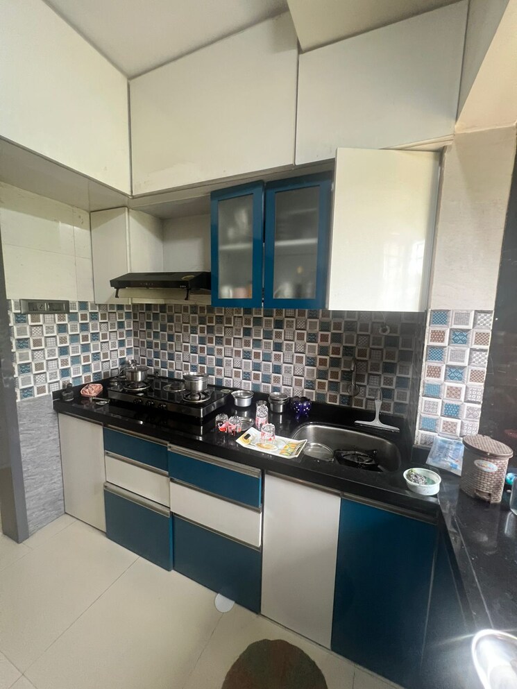 Kitchen, parsik nagar 1 Bedroom 680 Sq.Ft. Apartment In Parsik Nagar Thane 8787486