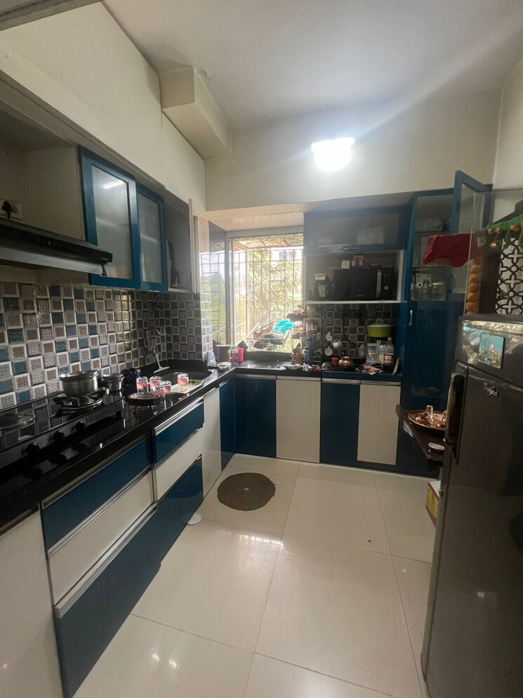 Kitchen, parsik nagar 1 Bedroom 680 Sq.Ft. Apartment In Parsik Nagar Thane 8787486