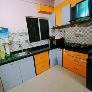 Kitchen in 2 BHK Apartment at New Town – for Sale