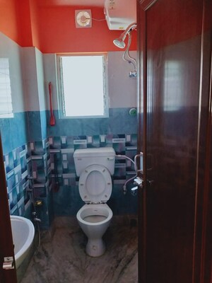Bathroom in 2 BHK Apartment at New Town – for Sale