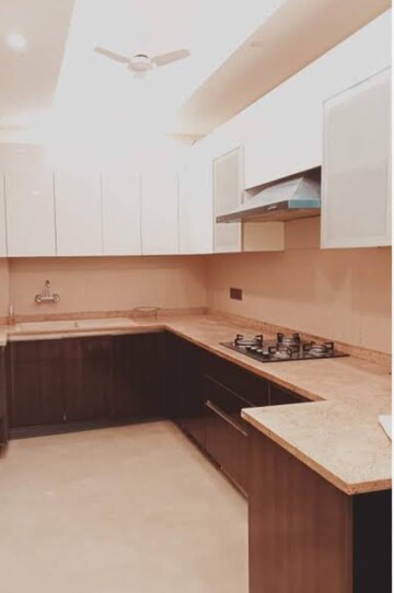 Kitchen in 3 BHK Builder Floor at Khanpur – for Rent