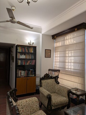 Living Room in 2 BHK Builder Floor at Greater Kailash I – for Rent