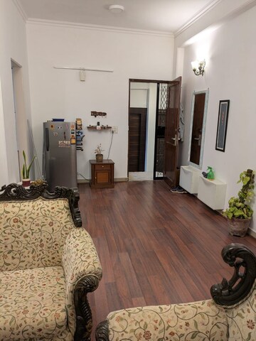 Living Room in 2 BHK Builder Floor at Greater Kailash I – for Rent