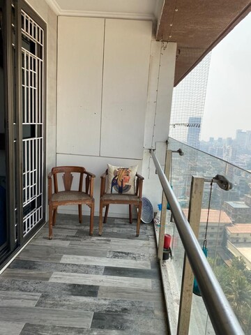 Balcony in 3 BHK Apartment at The Wadhwa Amar Jiwan, Bandra West – for Sale