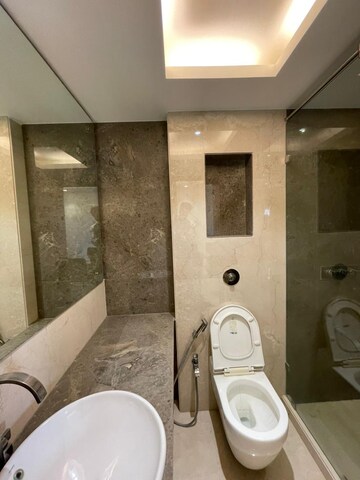 Bathroom in 4 BHK Apartment at Ekta Eudora, Khar West – for Rent