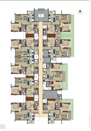 Master Plan in 2 BHK Apartment at Lodha Eternis, Andheri East – for Sale