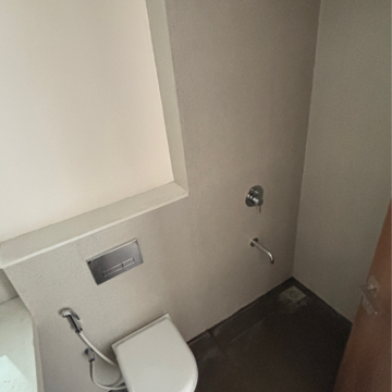 Bathroom in 2 BHK Apartment at Piramal Vaikunth Vairat, Ashok Nagar – for Rent