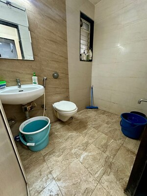 Bathroom in 1 BHK Apartment at Veena Saraswati vasai, Vasai East – for Sale
