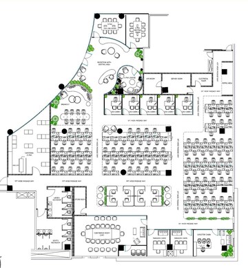 Floor Plan in  Office Space at Phoenix Paragon Plaza, Kurla West – for Rent