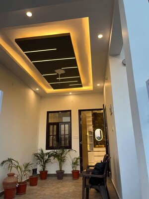 Staircase in 3 BHK Independent House at Jankipuram Extension – for Sale