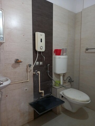 Bathroom in 1 BHK Apartment at Raunak Heights, Ghodbunder Road – for Sale