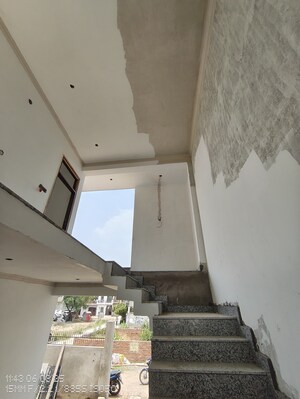 Staircase in 3 BHK Independent House at Jankipuram Extension – for Sale