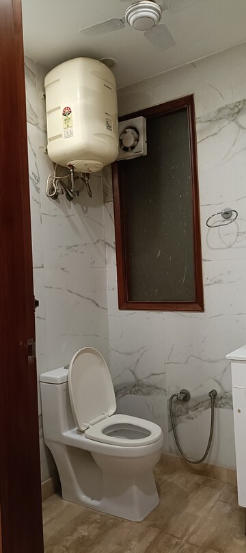 Bathroom in 3 BHK Builder Floor at Ram Vihar – for Rent