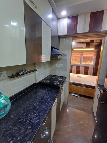 Kitchen in Studio Apartment at DLF One Midtown, Moti Nagar – for Rent