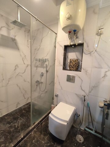 Bathroom in 2 BHK Apartment at Saket – for Rent