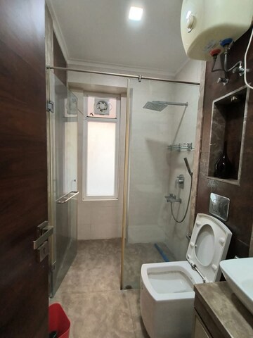 Bathroom in 2 BHK Apartment at Saket – for Rent