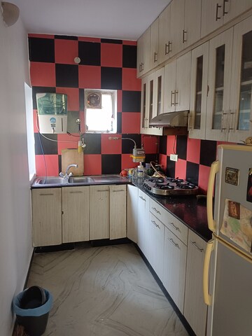 Kitchen in 2 BHK Apartment at Sheikh Sarai – for Sale