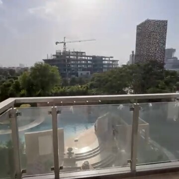 Balcony in 3 BHK Apartment at M3M Latitude, Sector 65 – for Rent