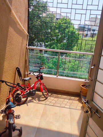 Balcony in 1 BHK Apartment at Shivane – for Rent