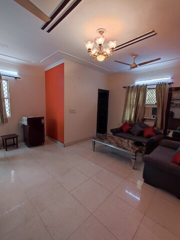 Living Room in 1 RK Builder Floor at Malviya Nagar – for Rent