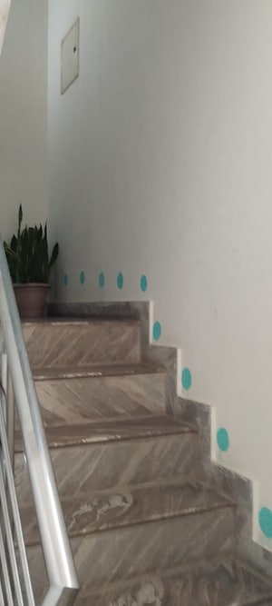 Staircase in 4 BHK Apartment at Sheikh Sarai – for Sale