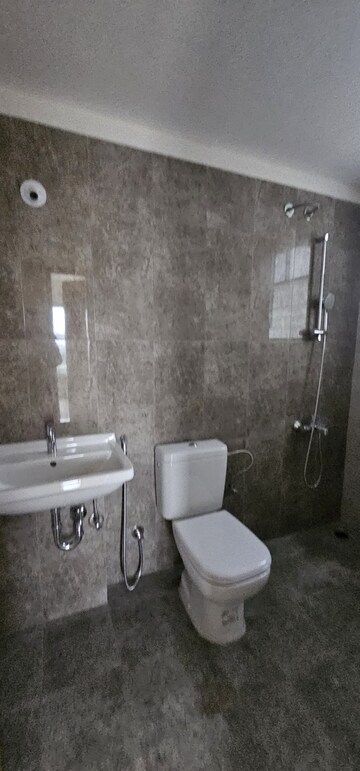 Bathroom in 3 BHK Apartment at Nanded City Sur, Nanded – for Rent