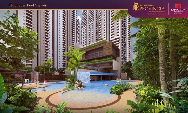 Exterior View, rajapushpa-provincia 3 Bedroom 1715 Sq.Ft. Apartment In Narsingi Hyderabad 8787941