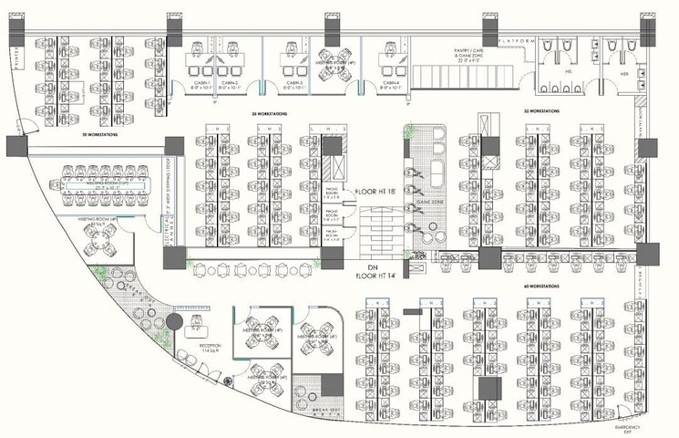 Floor Plan, phoenix-paragon-plaza Commercial Office Space 10753 Sq.Ft. In Kurla West Mumbai 8787961