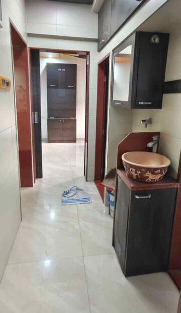 Bathroom in 2 BHK Apartment at Dombivli West – for Rent