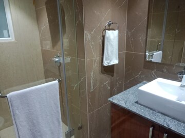 Bathroom in 3 BHK Builder Floor at Defence Colony – for Rent