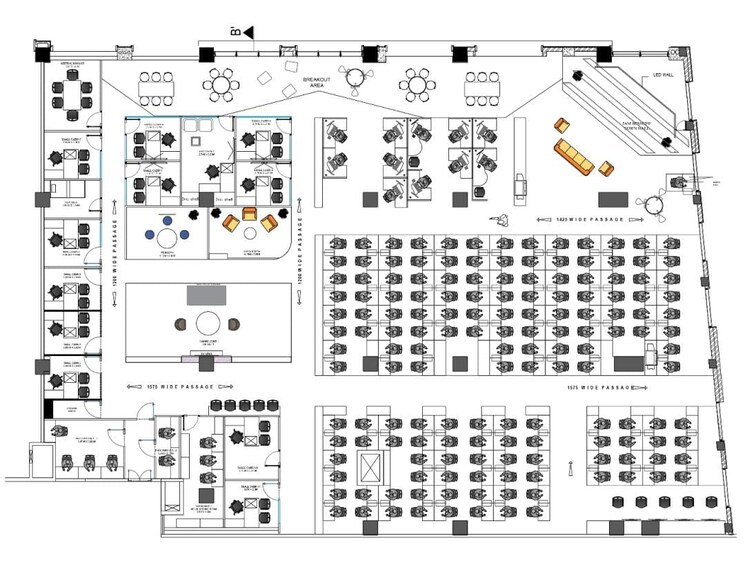 Floor Plan, phoenix-art-guild-house Commercial Office Space 14334 Sq.Ft. In Kurla West Mumbai 8788016