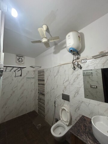 Bathroom in 3 BHK Builder Floor at East Of Kailash – for Rent