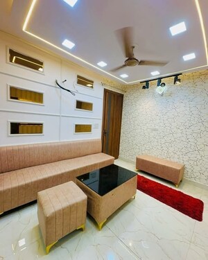 Living Room in 2 BHK Builder Floor at Igi Airport Area – for Sale
