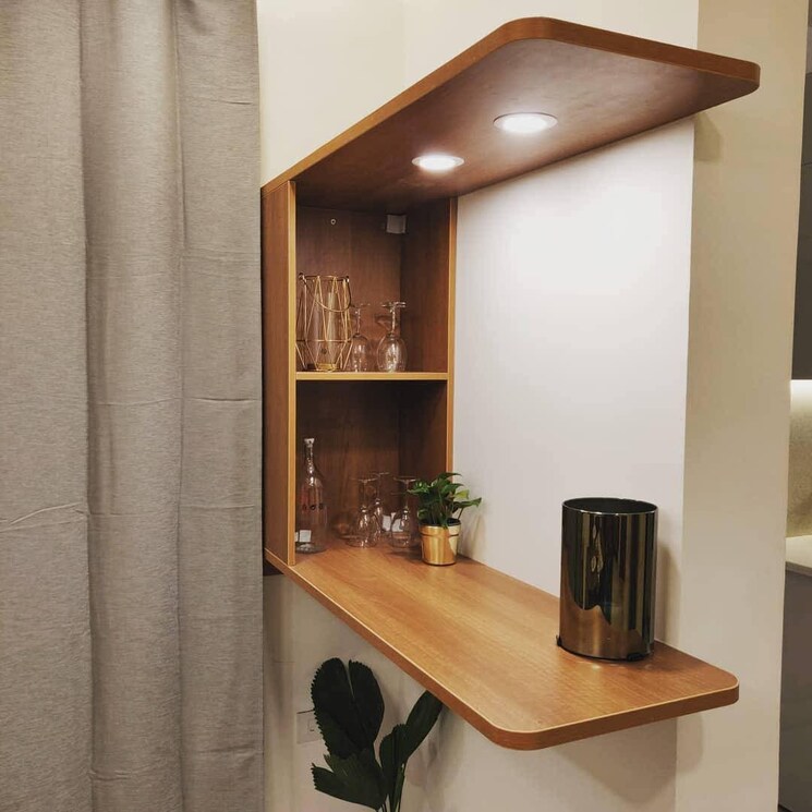 Living Room, aparna-cyber-life 3 Bedroom 1965 Sq.Ft. Apartment In Nallagandla Hyderabad 8788045