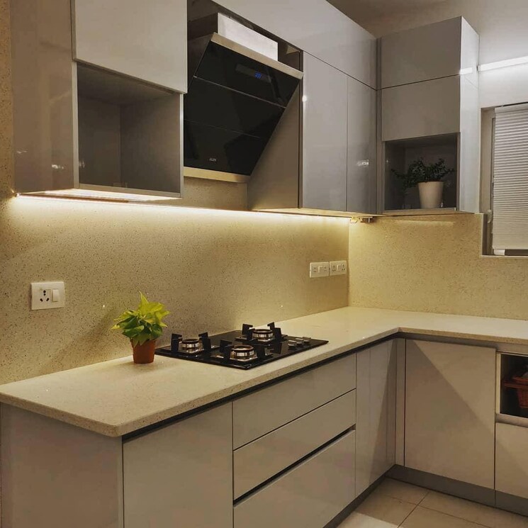 Kitchen, aparna-cyber-life 3 Bedroom 1965 Sq.Ft. Apartment In Nallagandla Hyderabad 8788045