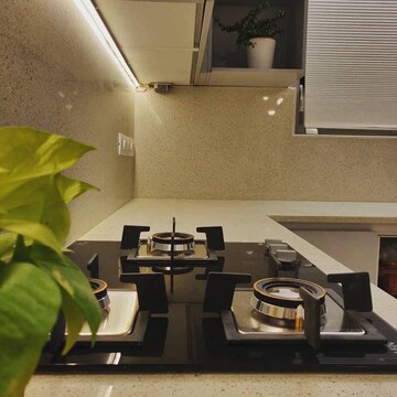 Living Room in 3 BHK Apartment at Aparna Cyber Life, Nallagandla – for Rent