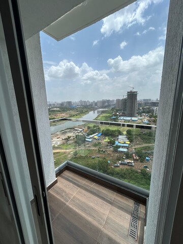 Balcony in 1 BHK Apartment at Shapoorji Pallonji Joyville Hadapsar Annexe, Hadapsar – for Rent