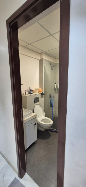 Bathroom in 2 BHK Apartment at Piramal Vaikunth Vraj, Balkum Pada – for Rent