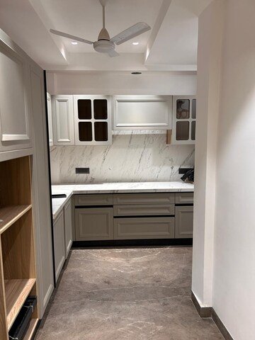 Kitchen in 3 BHK Builder Floor at East Patel Nagar – for Rent