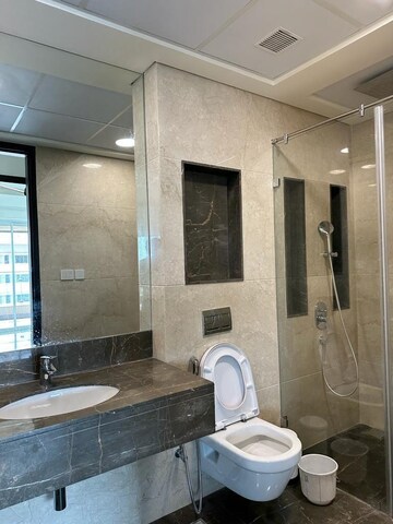 Bathroom in 3 BHK Apartment at Lokhandwala Minerva Mahalaxmi, Mahalaxmi – for Rent