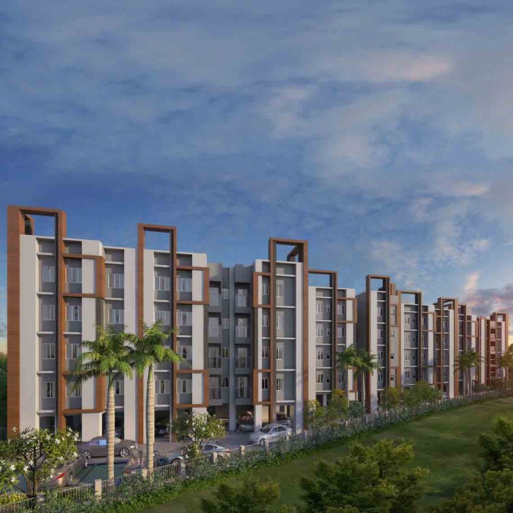 Exterior View, joka 3 Bedroom 948 Sq.Ft. Apartment In Joka Kolkata 8788269