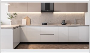 Kitchen in 4 BHK Apartment at Sterling Infinia, Koramangala – for Sale