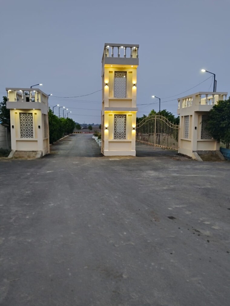 Exterior View, vj-dh2-paradise  1500 Sq.Ft. Plot In Kursi Road Lucknow 8788351